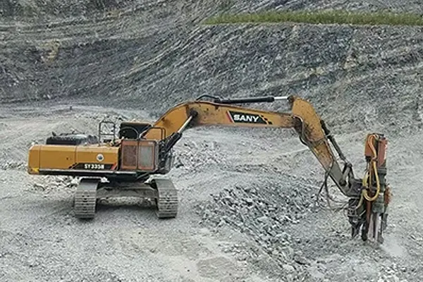 PL-1000L Hydraulic Rock Drill and Splitter Machine-3