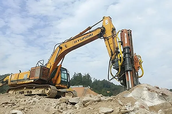 PL-1000L Hydraulic Rock Drill and Splitter Machine-4