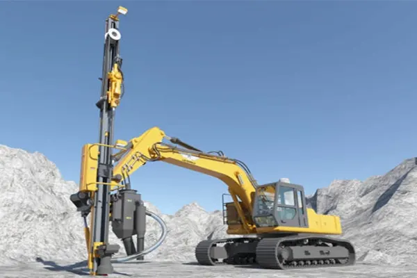 T2 hydraulic rock drill rig