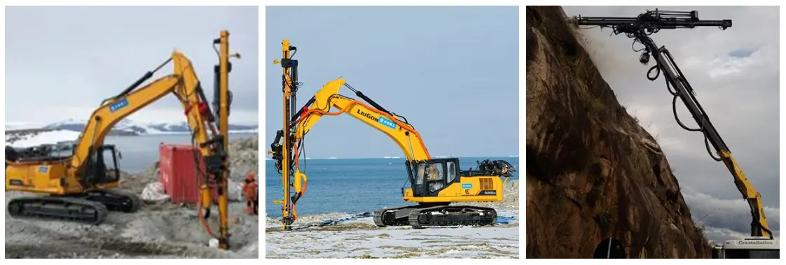 T1 Hydraulic Rock Drill Rig Applications