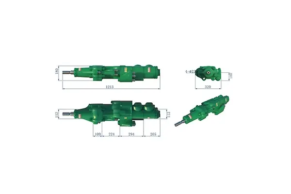 HC109E Hydraulic Rock Drifter-5