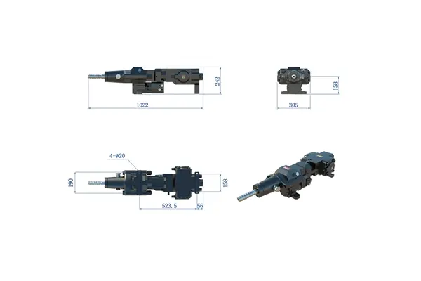 YHD90 Hydraulic Drifter-3