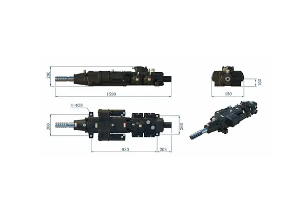 LD30S-51 Hydraulic Drifter-5