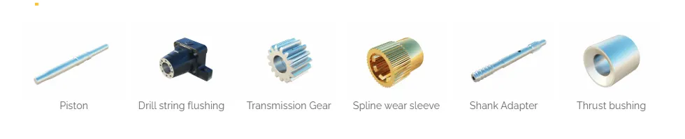 LD30S-51 Hydraulic Drifter Accessories