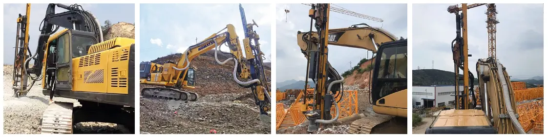 T6 Deep-Hole Hydraulic Rock Drill Rig Applications
