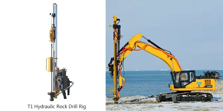T1 Hydraulic Rock Drill Rig
