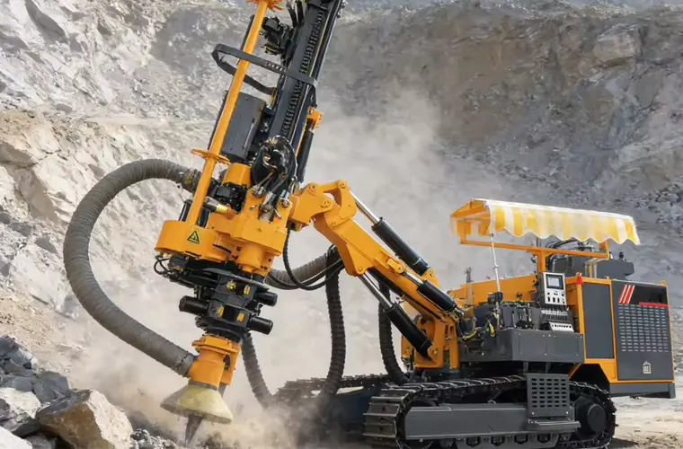 Hard Rock Drilling Machine in China